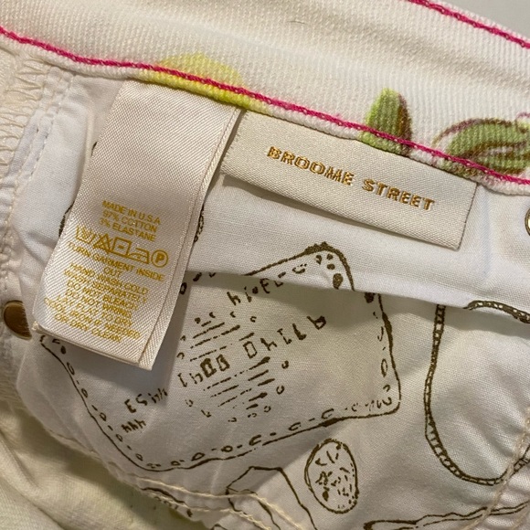 ☘️5 for $40☘️ Kate Spade Broome Street Lemon Jeans Sz 27 See Photos/Descript - Picture 4 of 15